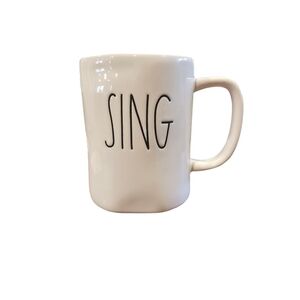 Rae Dunn SING Coffee Mug